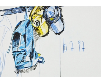 16-Garderobe-mit-Rucksack-und-Caps