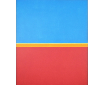 1-Blau-Gelb-Orange-Rot-I