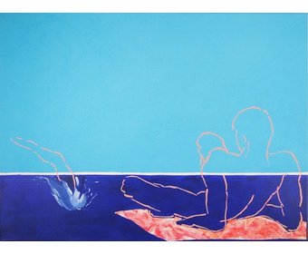 26-Mann-am-Meer-liegend